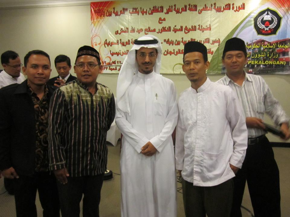 Arabic For All had concluded the training course for Arabic teachers to non-native speakers in Central Java , Indonesia.
